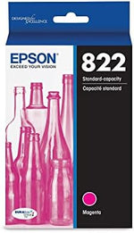 New, Pre-Owned - Epson 822 Standard Yield Magenta Single Ink Cartridge