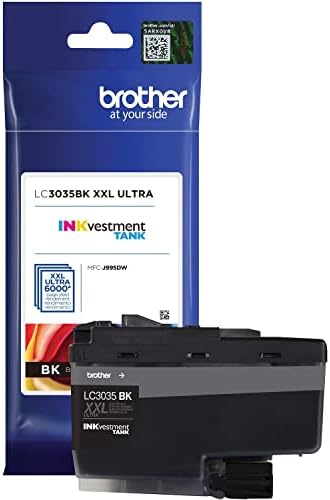New, Pre-Owned - Brother LC3035BK XXL Black Ultra High-Yield INKvestment Ink Tank