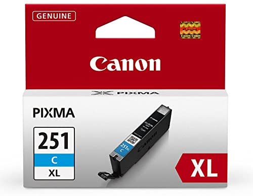 New, Pre-Owned - Canon CLI-251XL Cyan Ink Cartridge