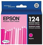 New, Pre-Owned - Epson 124 Magenta Ink Cartridge