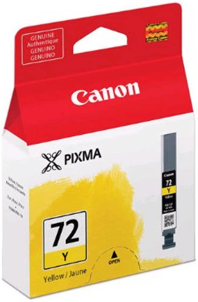 New, Pre-Owned - Canon PGI-72 Yellow Ink Cartridge