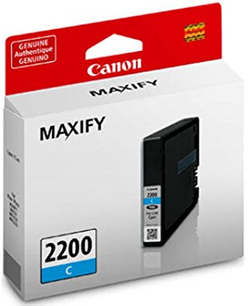 New, Pre-Owned - Canon PGI-2200 Cyan Ink Cartridge (9304B001)