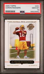 2005 Topps Aaron Rodgers 10 PSA #431