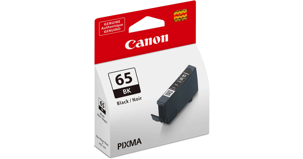 New, Pre-Owned - Canon CLI-65 Standard Yield Black Ink Cartridge, 4215C002