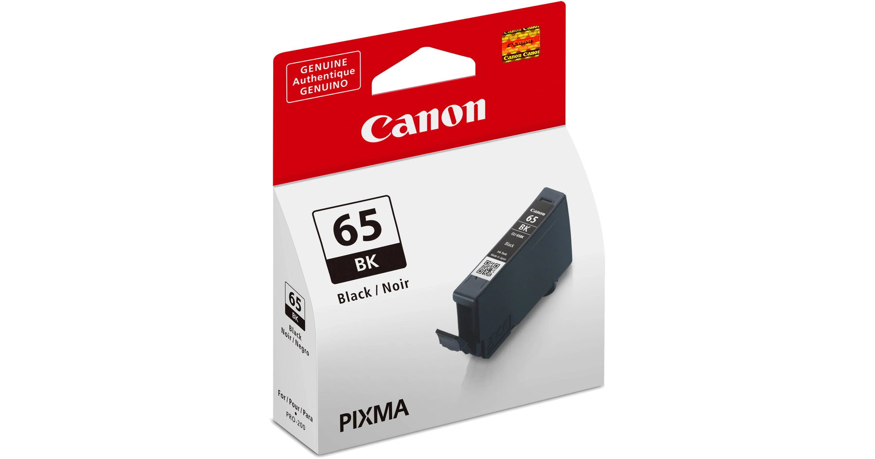 New, Pre-Owned - Canon CLI-65 Standard Yield Black Ink Cartridge, 4215C002