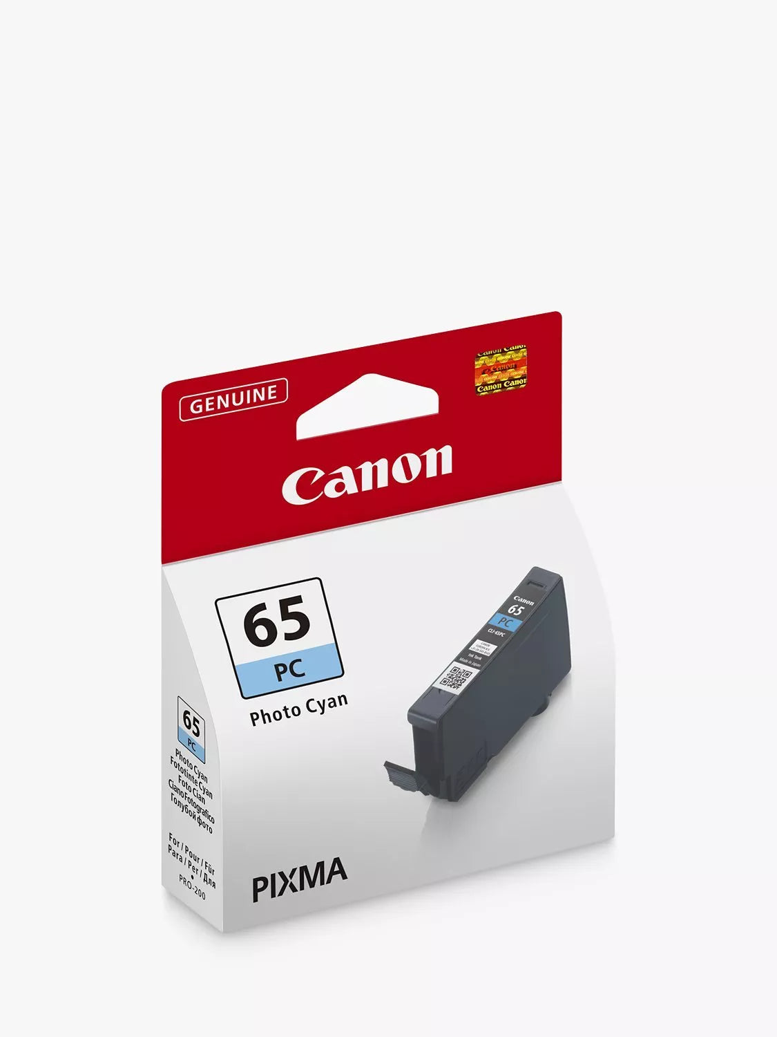 New, Pre-Owned - Canon CLI-65 Standard Yield Photo Cyan Ink Cartridge, 4220C001