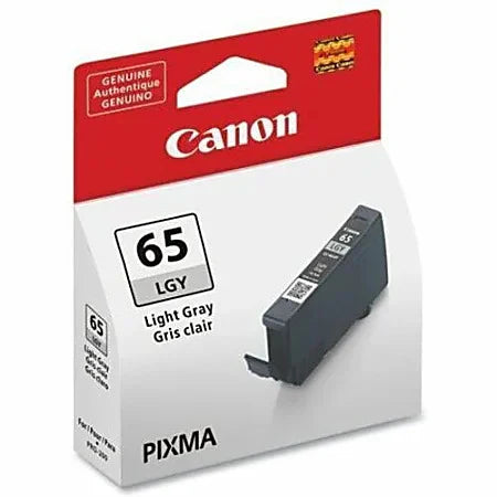 New, Pre-Owned - Canon CLI-65 Standard Yield Light Gray Ink Cartridge, 4222C002