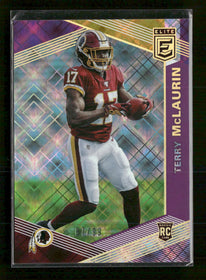 2019 Donruss Elite Purple Terry McLaurin Rookie #/99 #119