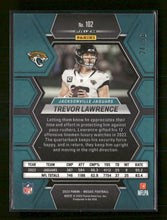 2023 Panini Mosaic Blue Sparkle Trevor Lawrence #/96 #102