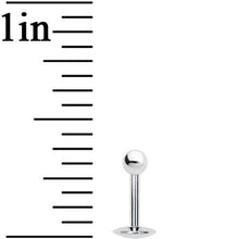 16G 1/4 Internally Threaded 3mm Ball Tragus Cartilage Earring