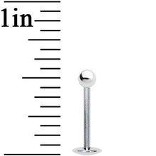 16G 3/8 Internally Threaded 3mm Ball Labret