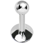 18G 1/4 Internally Threaded 2.5mm Ball Labret