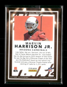 2024 Panini Spectra All of the Lights Marvin Harrison Jr. #AOL-MHJ