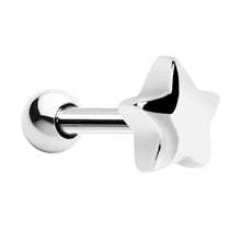 Silver 925 Star Cartilage Tragus Earring