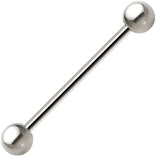 14G Grade 23 Solid Titanium Barbell 7/8 5mm