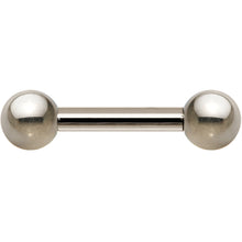 14G Grade 23 Solid Titanium Barbell 5/16 4mm