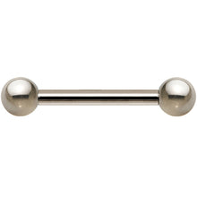 16G Grade 23 Solid Titanium Barbell 5/16 3mm