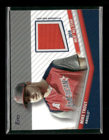 2020 Topps Update All-Star Stitches Relics Mike Trout #ASSC-MT