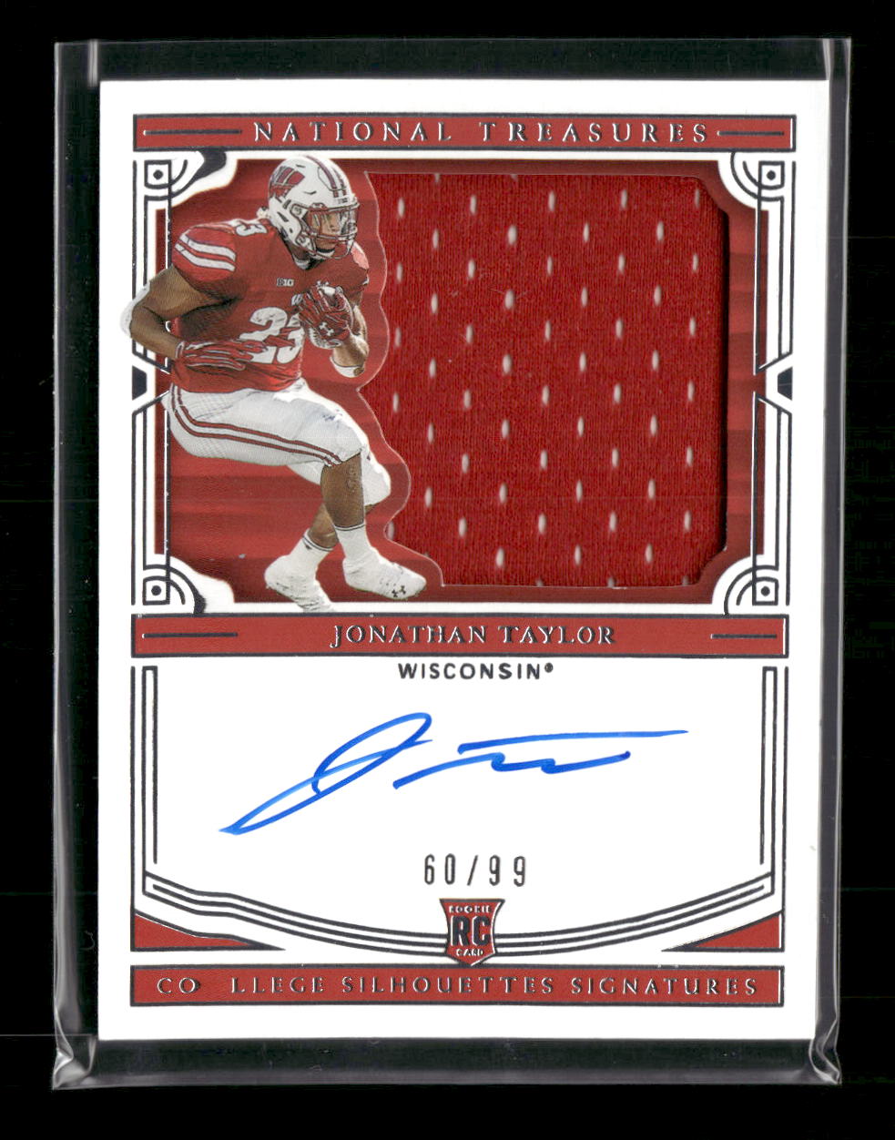 2020 Panini National Treasures Jonathan Taylor #/99 Auto #116
