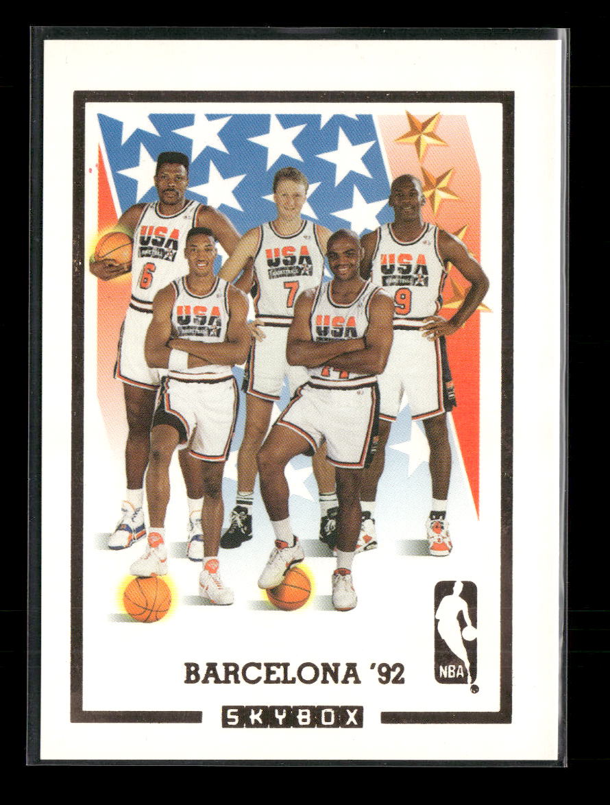 1991-92 SkyBox Team USA Card #NNO