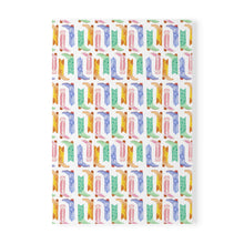 Watercolor Cowboy boots Softcover Notebook