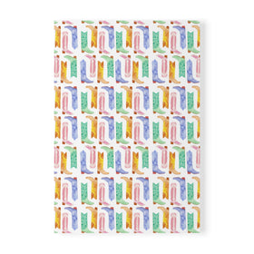 Watercolor Cowboy boots Softcover Notebook