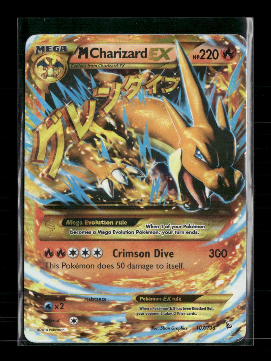 XY - Flashfire M Charizard EX (Y) (Secret) #107/106