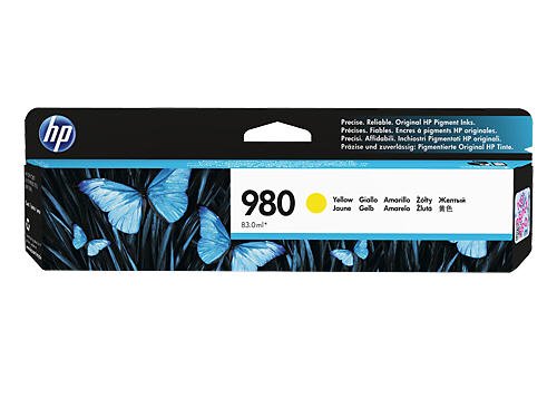 New, Pre-Owned - HP 980 Yellow D8j09a Ink Cartridge