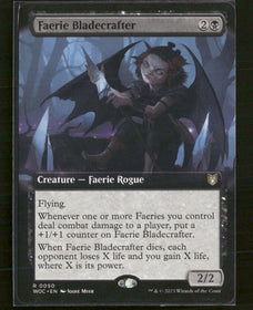 Commander: Wilds of Eldraine Faerie Bladecrafter (Extended Art) #50