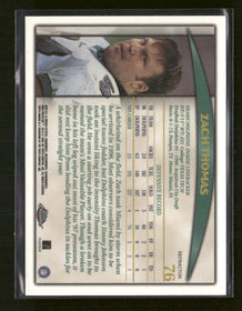 1998 Topps Chrome Zach Thomas #76