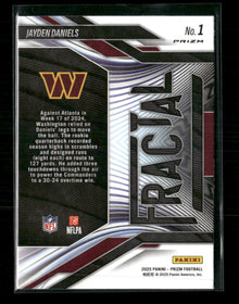 2025 Panini Prizm Fractal Silver Jayden Daniels #1