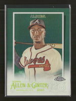 2020 Topps Allen & Ginter Chrome Green Ozzie Albies #/99 #56