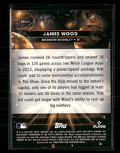 2025 Topps Chrome Cosmic Planetary Pursuit Jupiter James Wood #PPJ-7