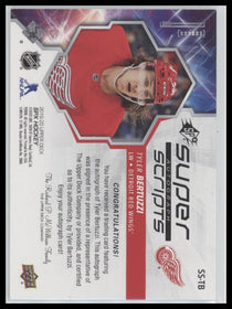 2019-20 SPx Superscripts Tyler Bertuzzi Auto #SS-TB