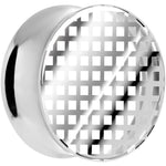 18mm Clear Acrylic Screen Print Saddle Plug