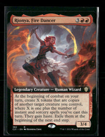 Commander 2021 Rionya, Fire Dancer (Extended Art) #382