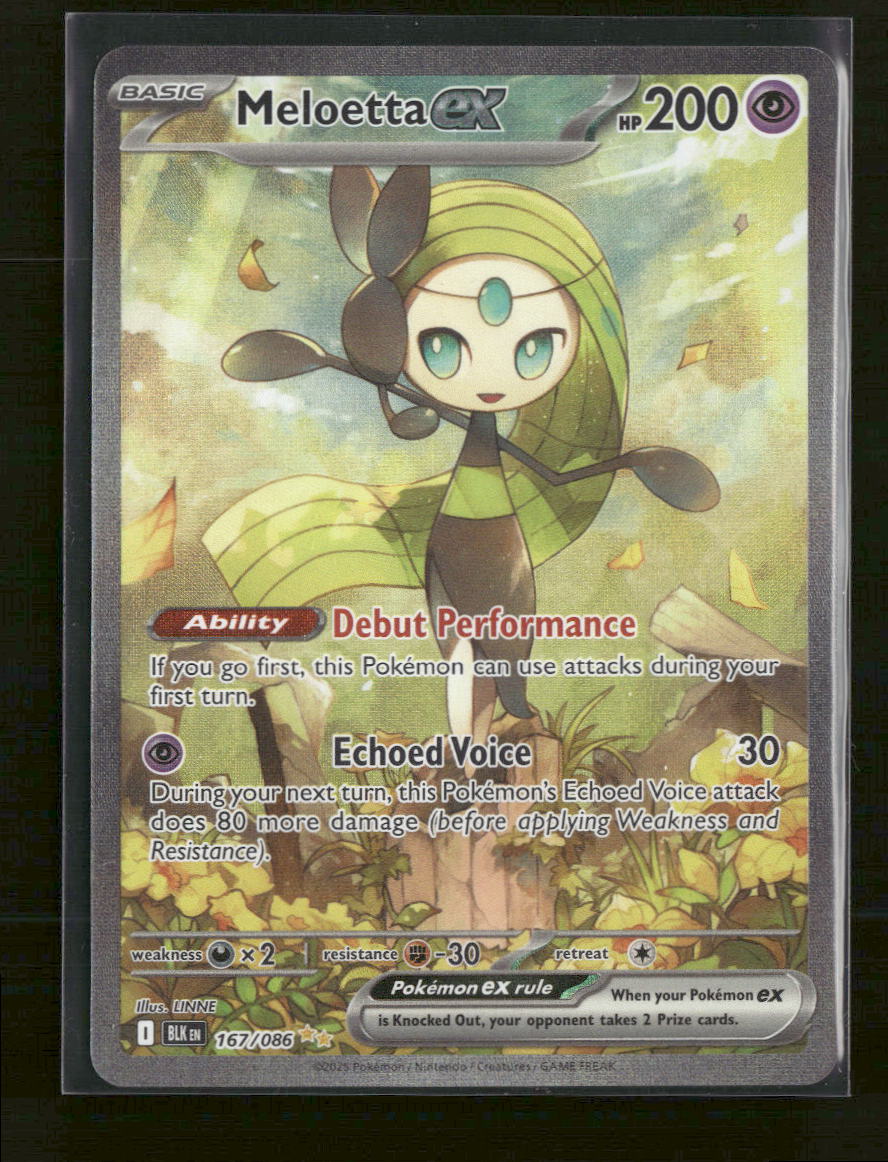 SV: Black Bolt Meloetta ex #167/086
