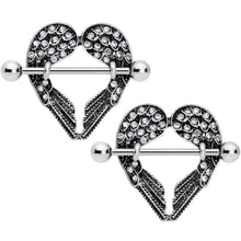 Crystalline Gem Angel Wings Nipple Shield Set