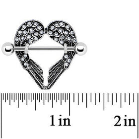 Crystalline Gem Angel Wings Nipple Shield Set