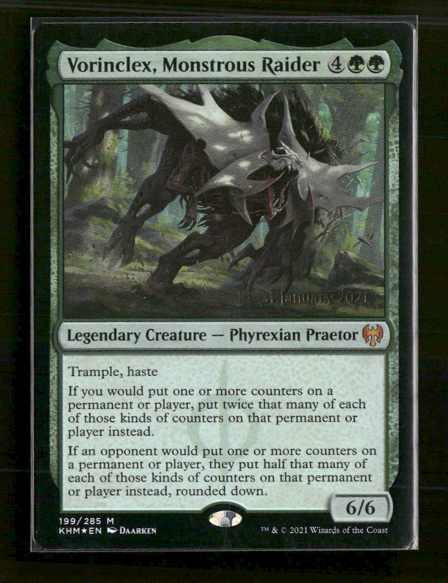 Prerelease Cards Vorinclex, Monstrous Raider #199