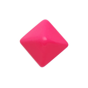 Pink Neon Enamel Pyramid Cheater Plug