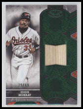 2025 Topps Tier One Legend Relics Green Foil #/49 Eddie Murray #T1LR-EM