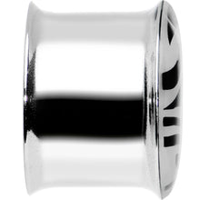 5/8 Stainless Steel Blue Tiger Print Solar Activated Saddle Plug