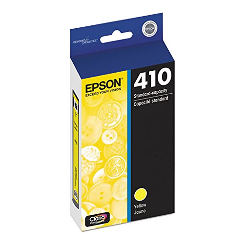 New, Pre-Owned - Epson 410 Claria Premium Standard Yellow Ink Cartridge, T410420-S