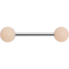 Flesh Forward Acrylic Barbell Tongue Ring