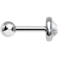 5mm Clear Gem Tragus Cartilage Barbell Earring