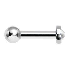 3mm Clear Gem Tragus Cartilage Barbell Earring