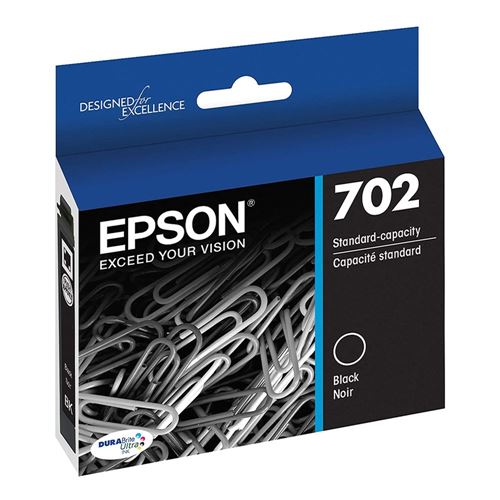 New, Pre-Owned - Epson T702 Black Standard Yield ( T702120-S) Ink Cartridge