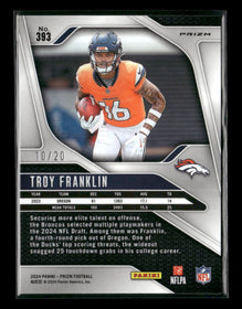 2023 Panini Select Draft Picks Choice Red #/20 Mark Andrews #72