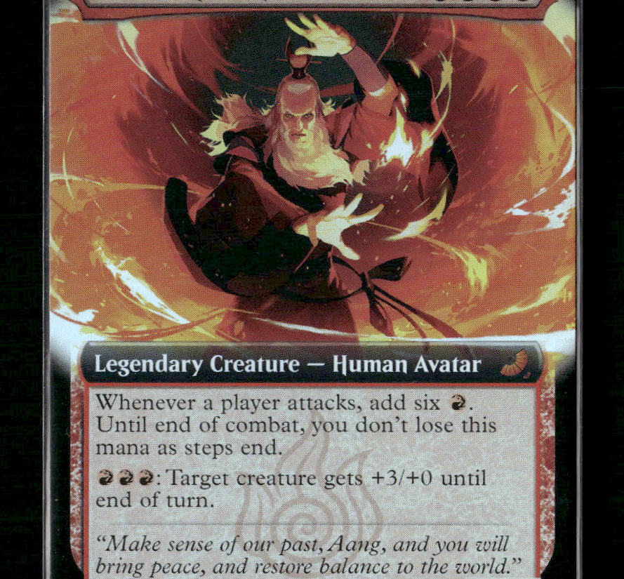 Avatar Roku, Firebender (Extended Art) #191